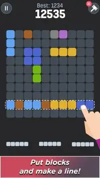 1010: Color Block Mania & 10x10 Puzzle Screen Shot 2