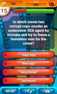 All Movies Fun Trivia Quiz Screen Shot 1