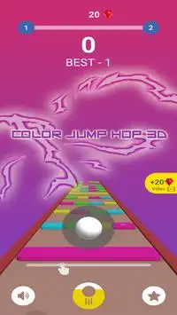 Color Jump Hop 3D Screen Shot 0