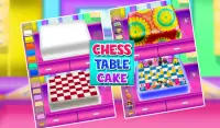 Chess Table Cake Maker Game! DIY Cooking Chef Screen Shot 8