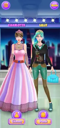 Fashion Competition: Girl Dress up Games Screen Shot 3