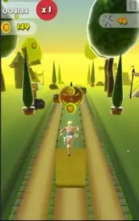 Subway Naruto Runner Run 3D Screen Shot 2