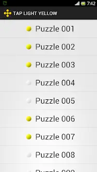 Tap Light Yellow Screen Shot 2