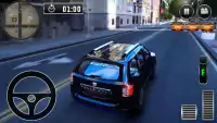 City Driving Dacia Car Simulator Screen Shot 0