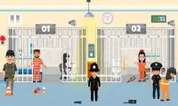 faire semblant jouer policier prison évasion sim Screen Shot 3