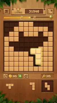 나무 블록 퍼즐 - 클래식 블록 퍼즐 게임 Screen Shot 0