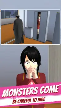 Anime High School Chase Sim Screen Shot 1