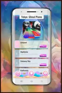 🎹 Magic Tokyo - Ghoul Piano Tiles Screen Shot 0