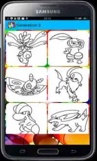 Coloring Book for Pokemon Fans Screen Shot 4