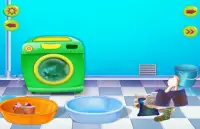 ハウスクリーニング 家の掃除をします 子供のためのゲーム Screen Shot 4