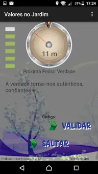 Valores no Jardim Screen Shot 2