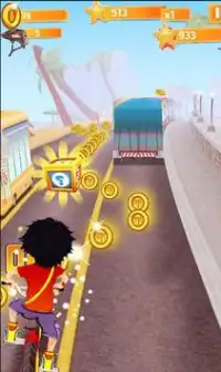 Shives Subway Run - 3D Racing Bike Adventure Screen Shot 2