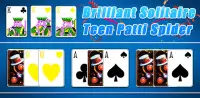 Brilliant Solitaire Teen Patti Spider Screen Shot 1