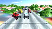 Monster Truck Racing McQueen Traffic Racer Friends Screen Shot 2