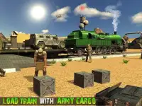 OffRoad US Army Train Driving Simulator Screen Shot 12