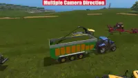 우리 현대 트랙터 농업 게임 : 무거운 트랙터 Screen Shot 1