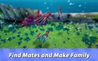 Ocean Squid Simulator - mergulhe na sobrevivência Screen Shot 3