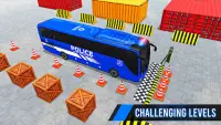 Police Bus Parking Games 3D -Bus Driving Simulator Screen Shot 3