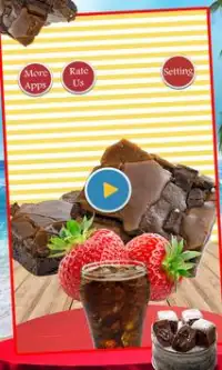 Delicious Brownie Maker Screen Shot 1