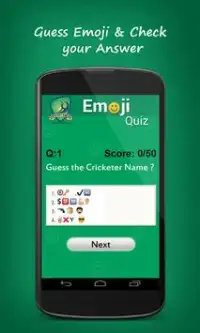 Cricket Emoji Quiz Screen Shot 3