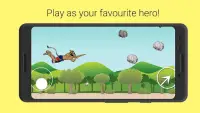 Hanuman Fly Adventure Game Screen Shot 0