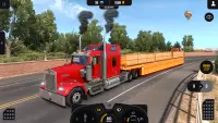 อเมริกัน รถบรรทุก เกม:รถบรรทุก การขับรถ เกมส์ 2021 Screen Shot 0