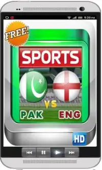Pak v Eng Live Cricket TV 2016 Screen Shot 0