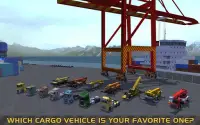 Truck & Crane SIM: Cargo Ship Screen Shot 0