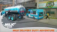 Milk Delivery Transport Truck Screen Shot 2
