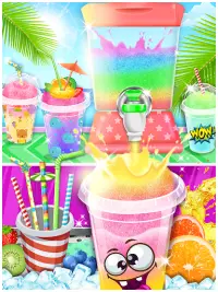 Ice Slush Cold Drink Maker - Kids Cooking Game Screen Shot 3