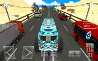 Highway Traffic Bus Racing: Bus Driving Free Games Screen Shot 4
