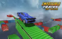 gila mobil Stunts - trek tidak mungkin mengemudi Screen Shot 16