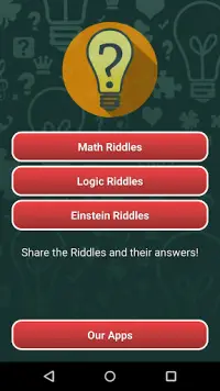 Riddles: Math & Logic Screen Shot 0