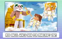 Mod Angel Wings Skin for Minecraft 2022 Screen Shot 2