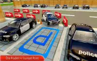 police voiture parking Jeux gratuit Screen Shot 1