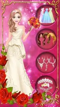 Princess Salon : Fantasy Wedding Makeover Salon Screen Shot 3