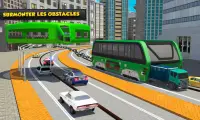 Bus gyroscopique enchaîné VS Bus élevé - Drag Race Screen Shot 1