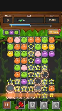 정글 매치 퍼즐 Screen Shot 3
