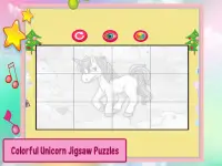 Unicorn Coloring Puzzle Games Screen Shot 9