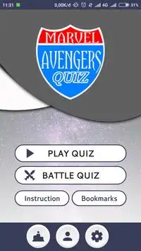 Quiz of Marvel Avengers (Unofficial) Screen Shot 0