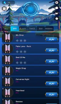 KPOP Hop - Rush Dancing Tiles Hop Music Game Screen Shot 2