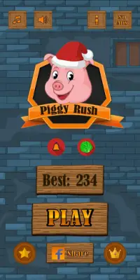 Piggy Rush: World Edition Screen Shot 1
