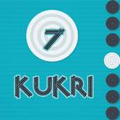7 KUKRI Mill Game - Brain Board Puzzle for Kids