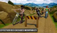 Hors route BMX Vélo Course: Cascades Avenant 3D Screen Shot 9