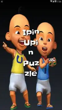 Picture Puzzle - Upin and Ipin Puzzle Screen Shot 0