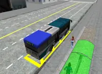 3D เมืองขับรถ - ที่จอดรถบัส Screen Shot 6