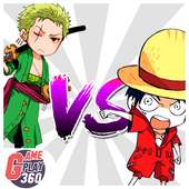 Tic Tac Toe Luffy Vs Zoro