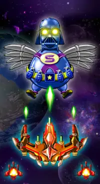 Assault Galaxy Shooter: Chicken Invaders Screen Shot 1