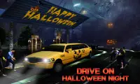 Halloween Night Taxi Driver 3D Car Driving Games Screen Shot 0