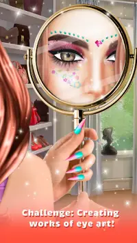 Eye Art Makeup Games for Girls Screen Shot 3